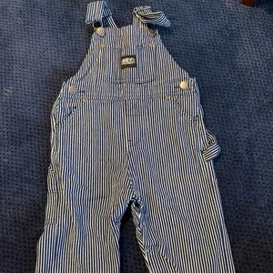 EUC Key railroad overalls.